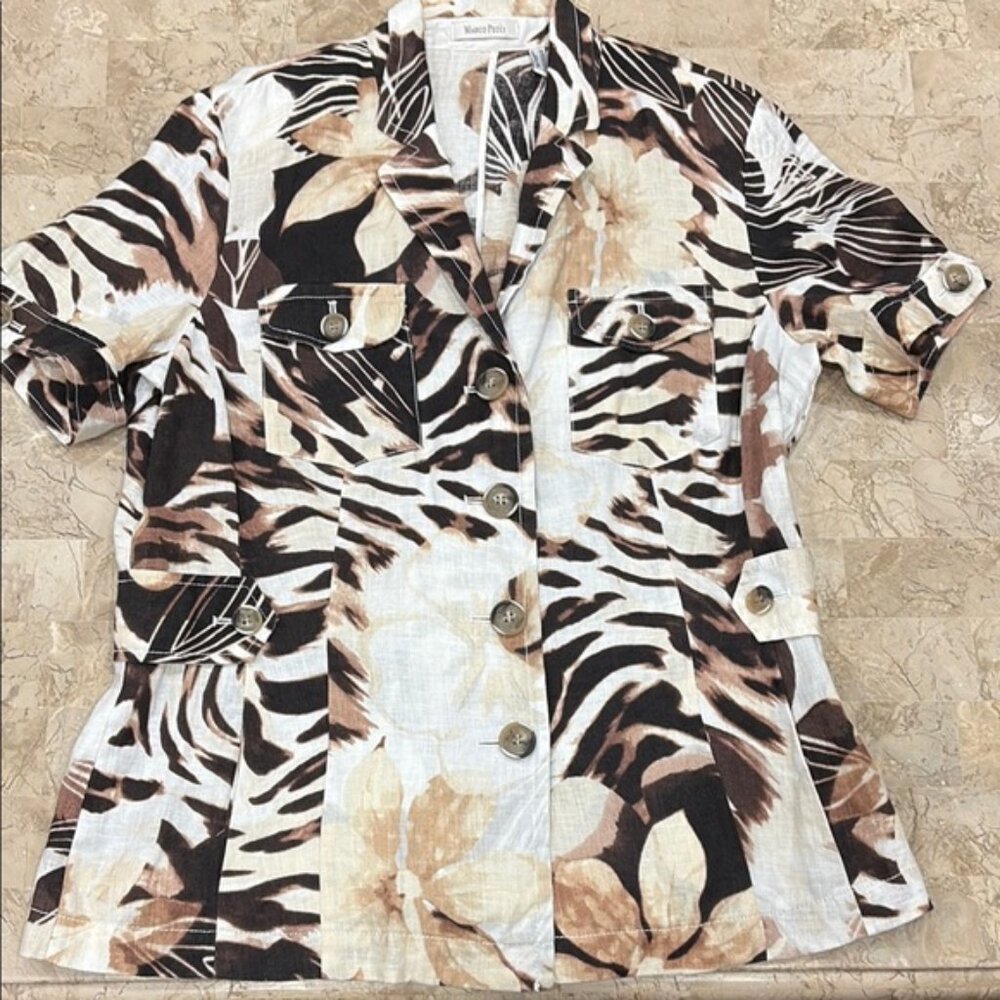 Marco Pecci Safari Style Top